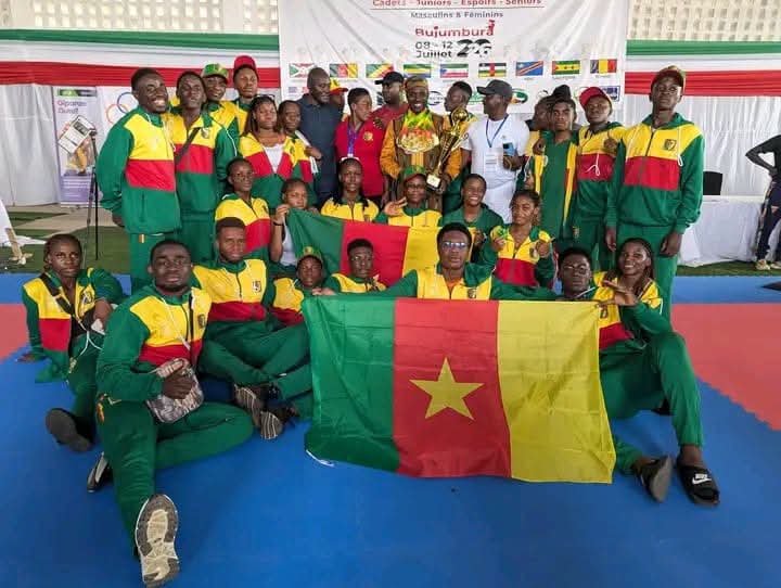 Karaté : le Cameroun sacré champion de la Zone 4 avec une impressionnante moisson de 37 médailles