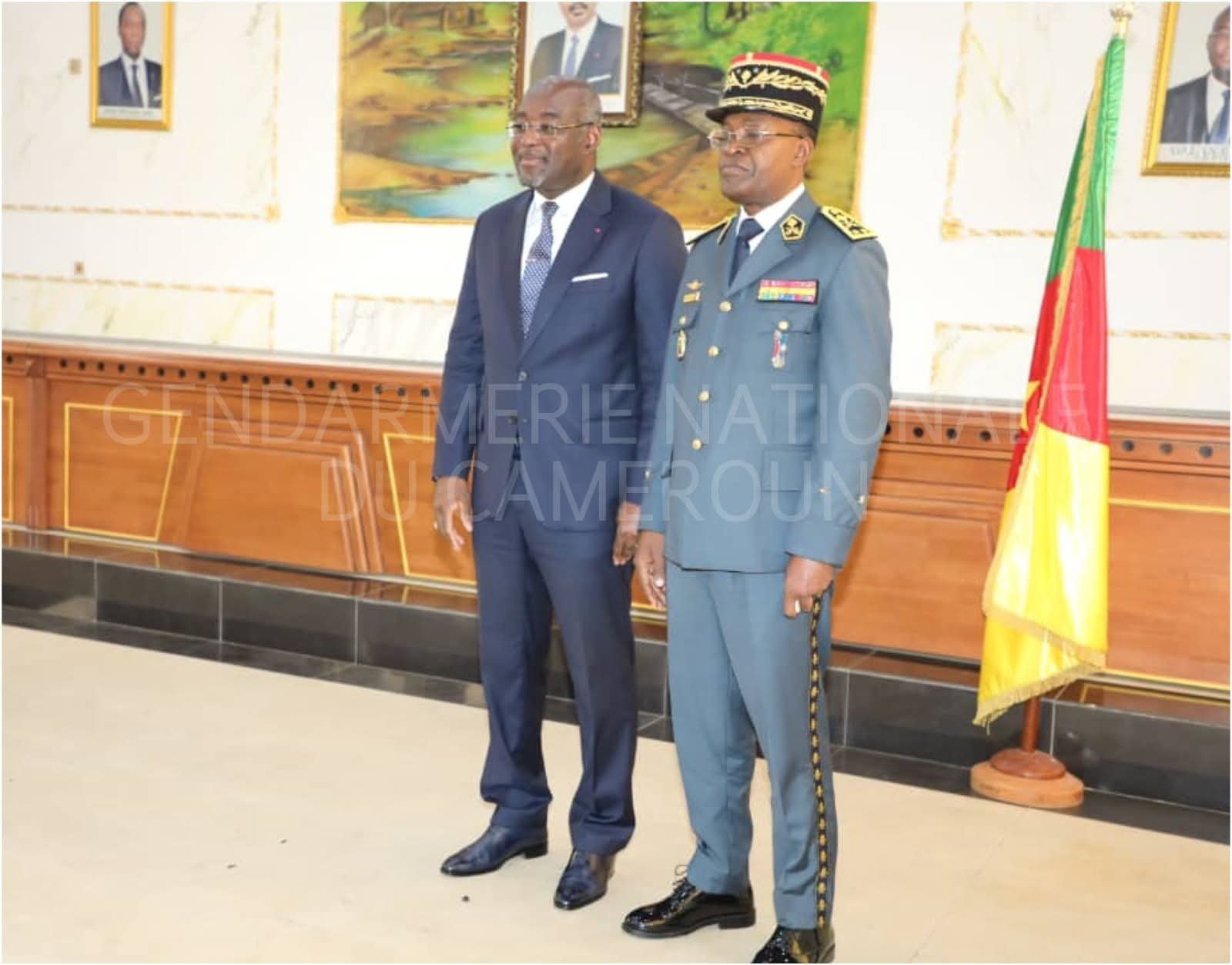 Gendarmerie nationale : le Général ELOUNDOU prend les commandes de la Direction centrale de l’Administration et de la Logistique